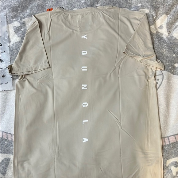 YoungLA Tan Short Sleeve Compression shirt - Picture 4 of 9